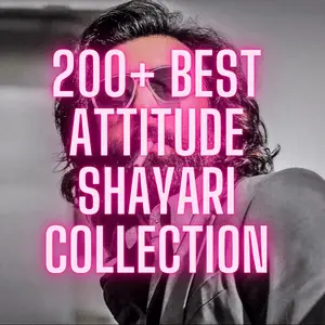 Attitude Shayari Collection Grid Image